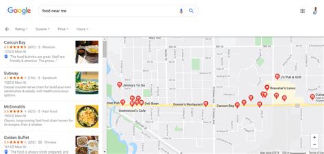 The <strong>Food Map</strong> is for locating a restaurant or <strong>food</strong> court <strong>near</strong> your local area using <strong>Google Maps</strong>. . Food near me google maps